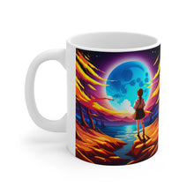 Load image into Gallery viewer, Lunar Moon Anime Fantasy Art #14 Ceramic Mug 11oz AI Generated Artwork
