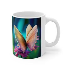 Load image into Gallery viewer, June Opal Birth Month Colors Fairies &amp; Butterflies #1 Mug 11oz mug AI-Generated Artwork
