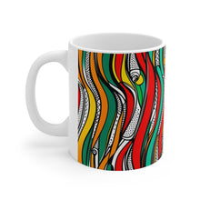 Load image into Gallery viewer, Colors of Africa Mosaic #7 11oz AI Decorative Coffee Mug
