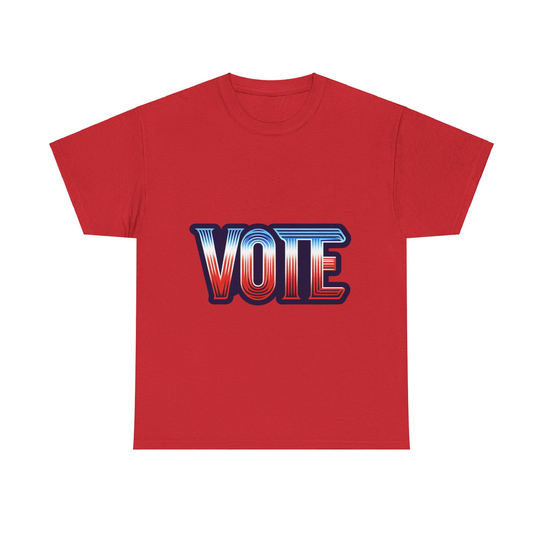 Vote Neon Sign Election Freedom Stand for Liberty, Justice, and Democracy T-shirt, Presidential Campaign, Election 2024 Shirt, Vote for Joy