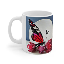 Load image into Gallery viewer, Colorful Monarch Butterflies #10 Mug 11oz mug AI-Generated Artwork
