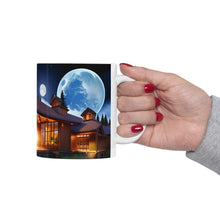 Load image into Gallery viewer, Lunar Full Moons Fantasy Art #8 Ceramic Mug 11oz AI Generated Artwork
