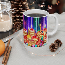 Load image into Gallery viewer, Happy Birthday Candles #17 Ceramic 11oz Mug AI-Generated Artwork
