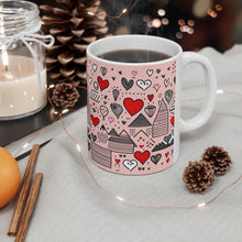 Load image into Gallery viewer, Valentine&#39;s Day is for Love #23 11oz AI Decorative Coffee Mug
