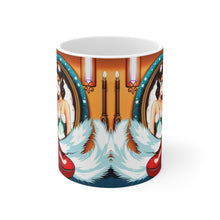 Load image into Gallery viewer, Playing Dress up Just Like Mommie #5 Mug 11oz mug AI-Generated Artwork
