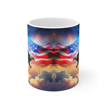 Load image into Gallery viewer, The United States of America USA Flag Eagle #1 Mug 11oz mug AI-Generated Artwork
