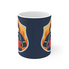 Load image into Gallery viewer, Professional Worker Firefighter #3 Ceramic 11oz Mug AI-Generated Artwork
