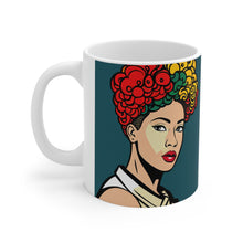 Load image into Gallery viewer, Colors of Africa Queen Mother #14 11oz AI Decorative Coffee Mug
