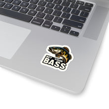 Load image into Gallery viewer, Bet Your Bass Fish Vinyl Stickers, Laptop, Gear, Outdoor Sports Fishing #2
