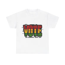 Load image into Gallery viewer, Reggae Vote Neon Election Freedom Stand for Liberty, Justice, and Democracy, 2024 Presidential Campaign, Election 2024 Shirt, Vote for Joy
