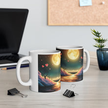 Load image into Gallery viewer, Nothing but True Love at Sunset #3 11oz mug AI-Generated Artwork
