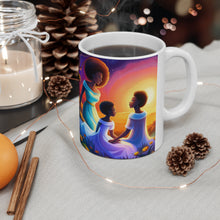 Load image into Gallery viewer, Family life is Healthy for the Soul #3 11oz mug AI-Generated Artwork
