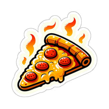 Load image into Gallery viewer, Pizza Slice Foodie Vinyl Stickers, Funny, Laptop, Water Bottle, Journal, #10
