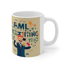 Load image into Gallery viewer, Family life is Healthy for the Soul but Make make you Crazy #14 11oz mug AI-Generated Artwork
