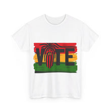 Load image into Gallery viewer, Rasta Mask T-Shirt Election Freedom Stand for Liberty, Justice, and Democracy, 2024 Presidential Campaign, Election 2024 Shirt, Vote for Joy
