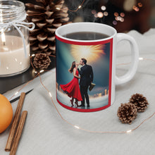 Load image into Gallery viewer, New Year&#39;s Celebration Couple Ceramic Mug 11oz Design #5
