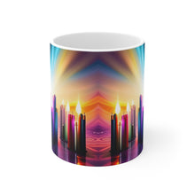 Load image into Gallery viewer, Happy Birthday Candles #1 Ceramic 11oz Mug AI-Generated Artwork
