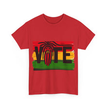 Load image into Gallery viewer, Rasta Mask T-Shirt Election Freedom Stand for Liberty, Justice, and Democracy, 2024 Presidential Campaign, Election 2024 Shirt, Vote for Joy
