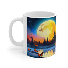 Load image into Gallery viewer, Lunar Moon Fantasy Art#15 Ceramic Mug 11oz AI Generated Artwork
