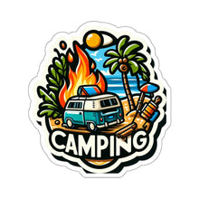 Load image into Gallery viewer, Gone Sunrise Beach Camping Vinyl Stickers, Laptop, Gear, Outdoor Sports, #10
