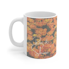 Load image into Gallery viewer, Rise and Shine #9 Ceramic 11oz Decorative Coffee Mug
