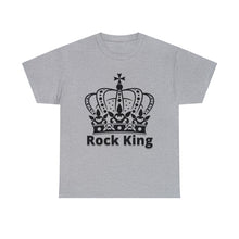 Load image into Gallery viewer, Rock King Crown Men&#39;s Heavyweight 10% Cotton T-shirt
