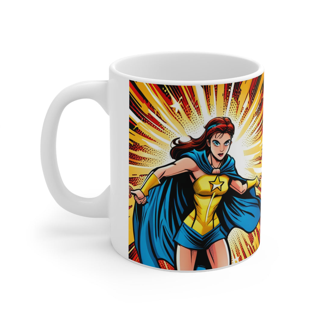 My Mini Super Teenagers Fantasy Art #1 Ceramic Mug 11oz AI Generated Artwork