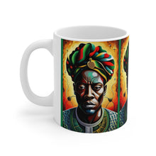 Load image into Gallery viewer, Colors of Africa Warrior King #11 AI Decorative 11oz Coffee Mug
