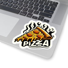 Load image into Gallery viewer, Sausage Pizza Slice Foodie Vinyl Stickers, Laptop, Water Bottle, Journal #8
