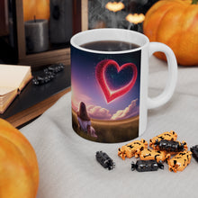 Load image into Gallery viewer, Nothing but True Love at Sunset #5 11oz mug AI-Generated Artwork
