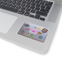 Load image into Gallery viewer, Funny Laptop Vinyl Stickers, Laptop covered with stickers, Diary, Journal #2
