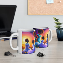 Load image into Gallery viewer, Family life is Healthy for the Soul #3 11oz mug AI-Generated Artwork
