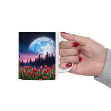 Load image into Gallery viewer, Lunar Moon Fantasy Art #9 Ceramic Mug 11oz AI Generated Artwork
