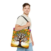 Load image into Gallery viewer, The Family Tree Deep Roots #1 Tote Bag AI Artwork 100% Polyester
