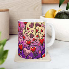 Load image into Gallery viewer, Valentine&#39;s Day From The Pink Heart #16 Mug 11oz mug AI-Generated Artwork
