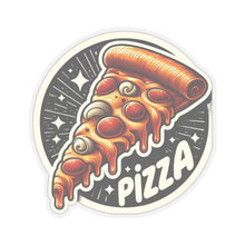 Load image into Gallery viewer, Midnight Pizza Slice Foodie Vinyl Stickers, Laptop, Water Bottle, Journal #6
