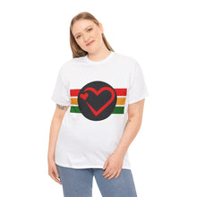 Load image into Gallery viewer, Muse Wearable Love Hearts Unisex Heavy Cotton Crewneck T-Shirt
