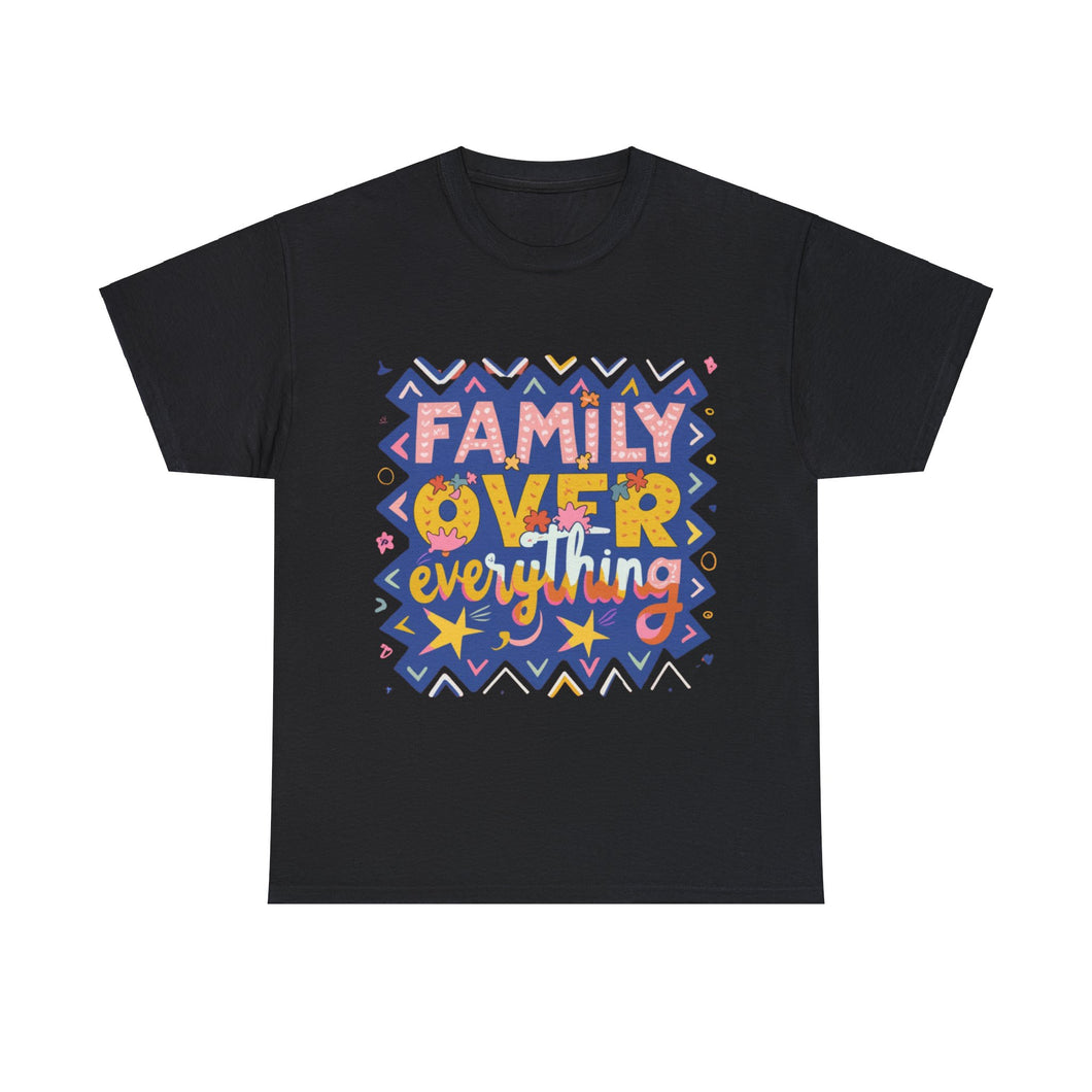 Muse Wearable Astec Family Over Everything Unisex Cotton Crewneck T-Shirt