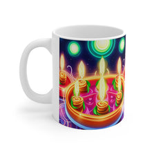 Load image into Gallery viewer, Happy Birthday Candles #20 Ceramic 11oz Mug AI-Generated Artwork
