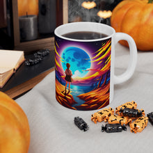 Load image into Gallery viewer, Lunar Moon Anime Fantasy Art #14 Ceramic Mug 11oz AI Generated Artwork
