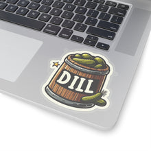 Load image into Gallery viewer, Dill Pickle Barrel Vinyl Sticker, Foodie, Mouthwatering, Whimsical, Fast Food #1
