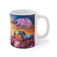 Load image into Gallery viewer, I Dream of Unicorns &amp; Butterflies #9 Ceramic 11oz AI Decorative Coffee Mug
