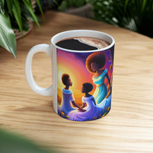 Load image into Gallery viewer, Family life is Healthy for the Soul #3 11oz mug AI-Generated Artwork
