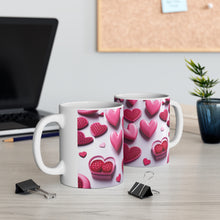 Load image into Gallery viewer, Valentine&#39;s Day From The Pink Heart #5 Mug 11oz mug AI-Generated Artwork
