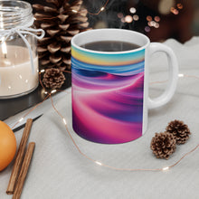 Load image into Gallery viewer, Pastel Sea-life Sunset #21 Ceramic Mug 11oz mug AI-Generated Artwork
