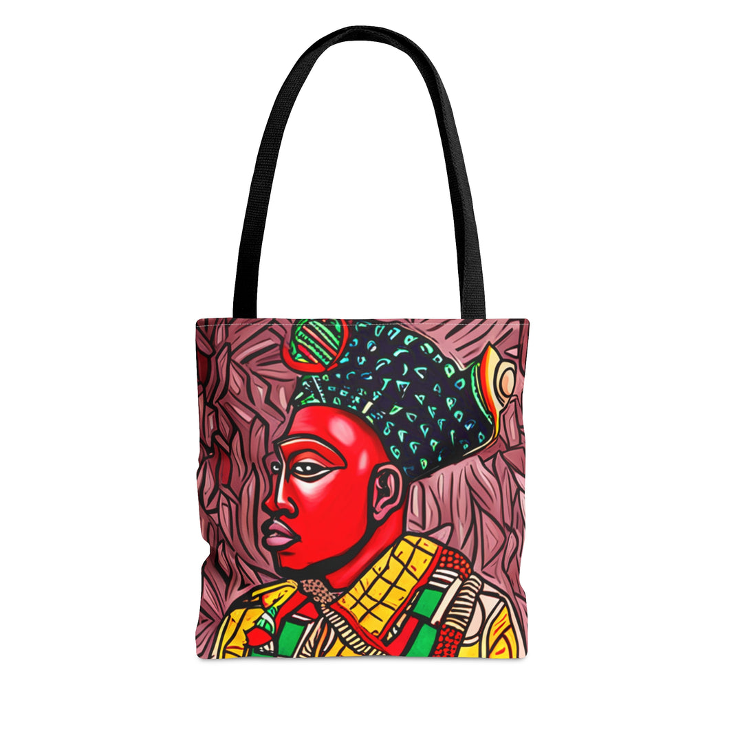 Color of Africa #6 Tote Bag AI Artwork 100% Polyester