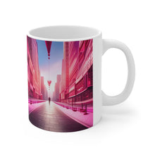 Load image into Gallery viewer, Valentine&#39;s Day From The Pink Heart #7 Mug 11oz mug AI-Generated Artwork
