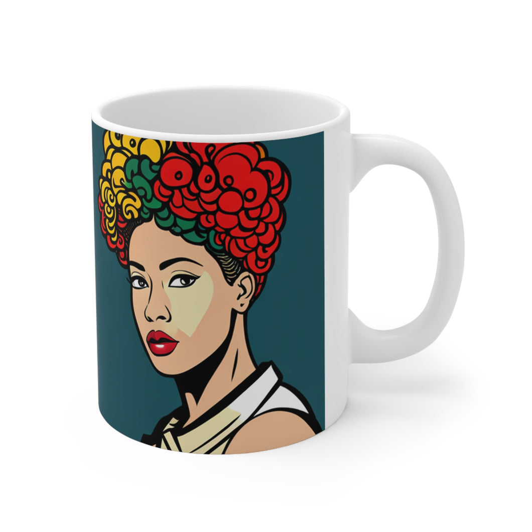 Colors of Africa Queen Mother #14 11oz AI Decorative Coffee Mug