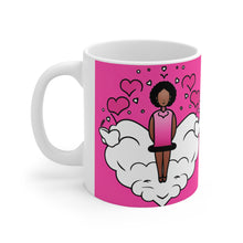 Load image into Gallery viewer, Valentine&#39;s Day From The Pink Heart #31 Ceramic Mug 11oz AI Artwork
