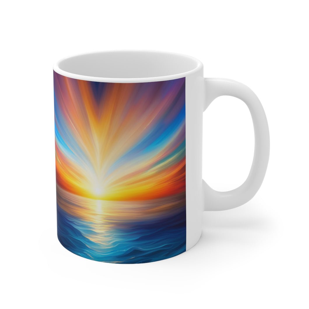 There is Love in the Universe #3 Ceramic Mug 11oz AI Generated Artwork